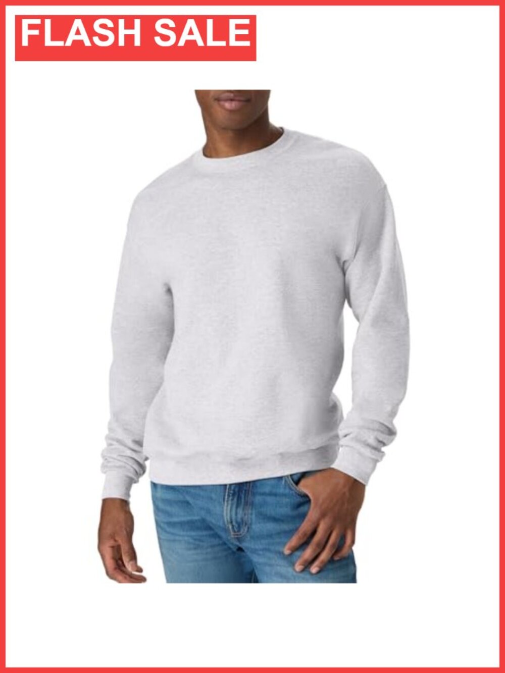EcoSmart Cotton Blend Fleece Crewneck Sweatshirt Big & Tall Unisex Pullover